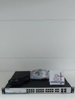 D-Link DGS-1210-24P 24x Gigabit Ethernet PoE, 4x GbE/SFP Combo